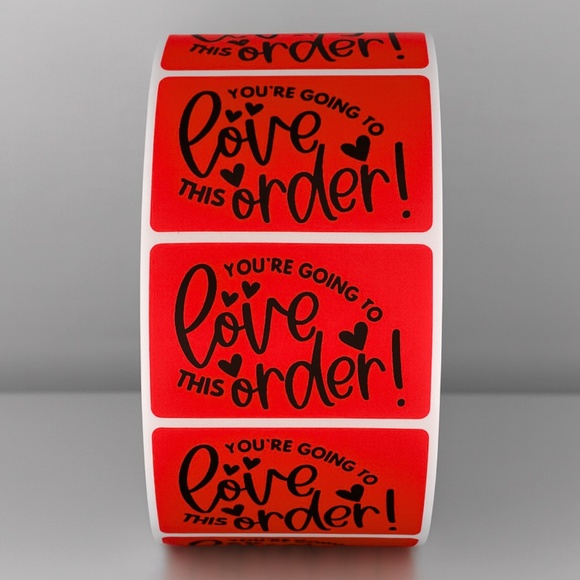 "You're Going To Love This Order!" Stickers | Small Business Packaging THANK YOU - Picture 7 of 11